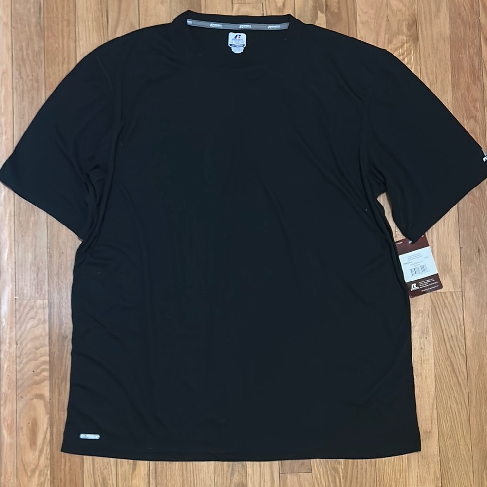 Russell Athletic Men's Black Shirt XXL NWT